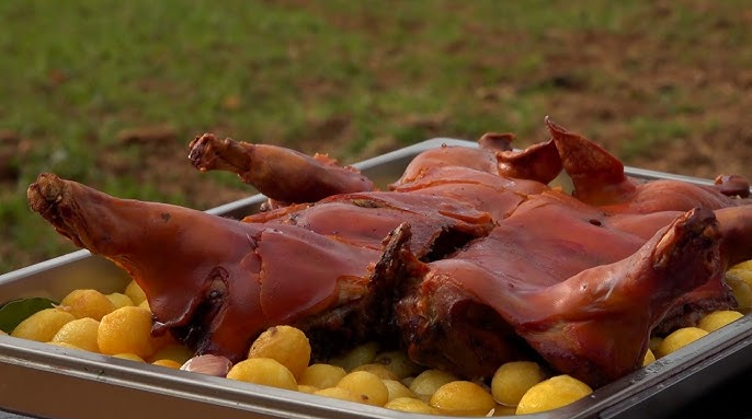 Porcella al Horno con patatas